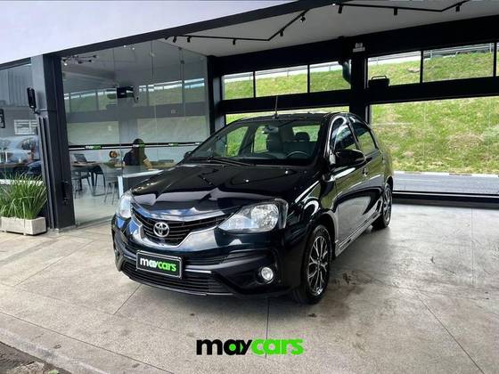 TOYOTA ETIOS 1.5 PLATINUM 16V FLEX 4P AUTOMÁTICO TOYOTA ETIOS 1.5 PLATINUM 16V FLEX 4P AUTOMÁTICO